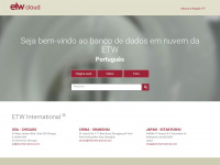 etwinternational.com.br Webseite Vorschau