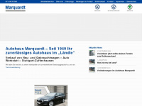 auto-marquardt.de Webseite Vorschau