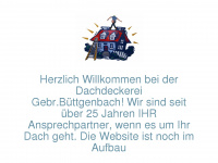 buettgenbach.de Webseite Vorschau