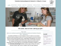 tierarztpraxis-moers.de Webseite Vorschau