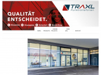traxl.at Webseite Vorschau