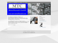 mtc-metallhandel.com Webseite Vorschau