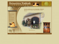 antik-wahlrab.de Webseite Vorschau