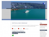 schifffahrt-hallwilersee.ch Webseite Vorschau