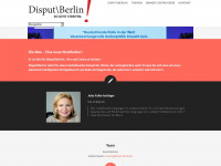 disput-berlin.de Webseite Vorschau