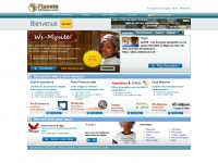 planeteafrique.com Webseite Vorschau
