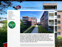 cityapartment.ch Webseite Vorschau