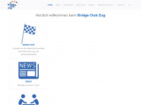 bridgeclubzug.ch Webseite Vorschau