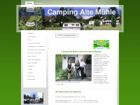 camping-altemuehle.de Webseite Vorschau
