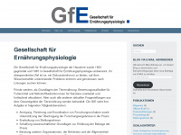 gfe-frankfurt.de Webseite Vorschau