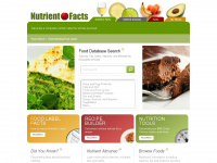 nutrientfacts.com Webseite Vorschau