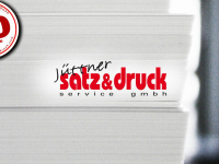 satz-und-druck.com Webseite Vorschau