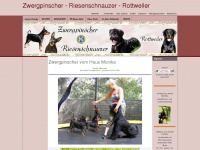 rottweiler-zwergpinscher.de Webseite Vorschau