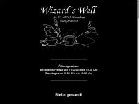 wizards-well.de Webseite Vorschau