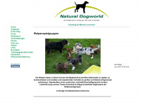natural-dogworld.de Webseite Vorschau