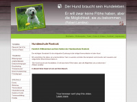 hundeschule-rostock.de Webseite Vorschau