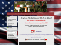 originalmailbox.de Webseite Vorschau