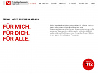 ffw-haarbach.de Webseite Vorschau