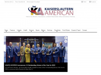 kaiserslauternamerican.com Webseite Vorschau