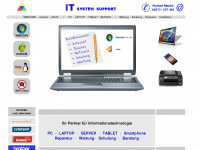 it-system-support.de Webseite Vorschau