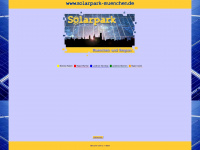 solarpark-muenchen.de Webseite Vorschau