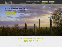desertmuseum.org Webseite Vorschau