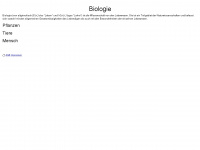 biologie.ch Webseite Vorschau