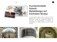 kunstschmiede-szlavik.com Webseite Vorschau