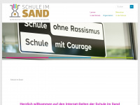 schule-im-sand.de Webseite Vorschau