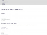 aikido-maastricht.nl Webseite Vorschau