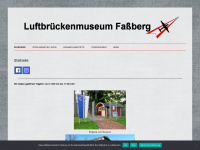 luftbrueckenmuseum.de Webseite Vorschau