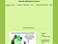 waldfreunde-duisdorf.de Webseite Vorschau