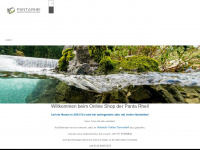 panta-rhei-aquatics.com Webseite Vorschau