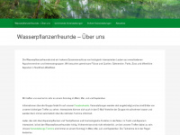 wasserpflanzenfreunde.de Webseite Vorschau