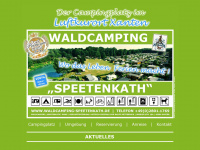 waldcamping-speetenkath.de Webseite Vorschau