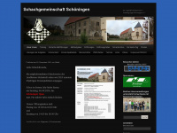 schachgemeinschaft-schoeningen.de Webseite Vorschau