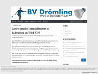 bv-droemling.de Webseite Vorschau