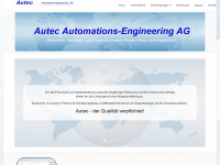 autec.ch Webseite Vorschau