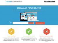 forumgratuit.ro Webseite Vorschau