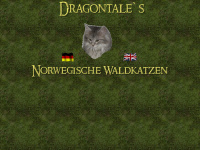 dragontales-cats.de Webseite Vorschau
