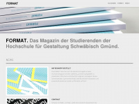formatmagazin.de Webseite Vorschau
