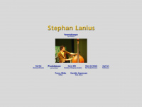 stephanlanius.de Webseite Vorschau