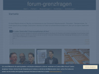 forum-grenzfragen.de Webseite Vorschau