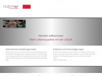 lequa.ch Webseite Vorschau