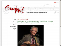 guitart.de Webseite Vorschau