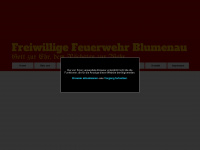 ffw-blumenau.de Webseite Vorschau