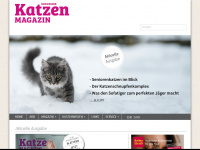 katzenmagazin.ch Webseite Vorschau