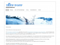 tipp-topp-sauber.de Webseite Vorschau