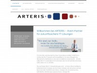 arteris.de Webseite Vorschau