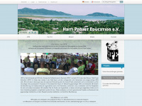 haiti-pe.org Webseite Vorschau